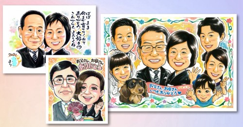 サンクス似顔絵の作品イメージ