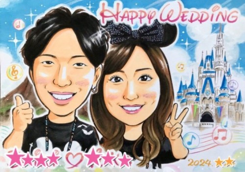 オプションを追加した似顔絵サンプル③